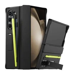 Cover Samsung Z Fold 6 Nukin 360 With Stand And Pencil Slot Araree - Black